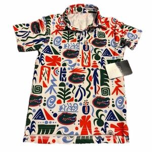Florida gators size 5 boys Wes and Willy new football polo Drifit shirt